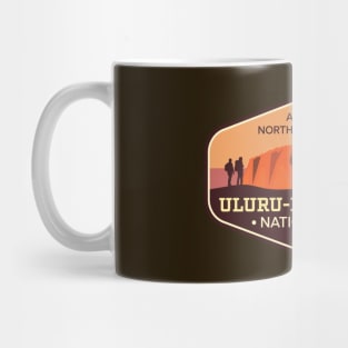 Uluru-Kata Tjuta National Park - Australia Northern Territory - Trail walking badge Mug